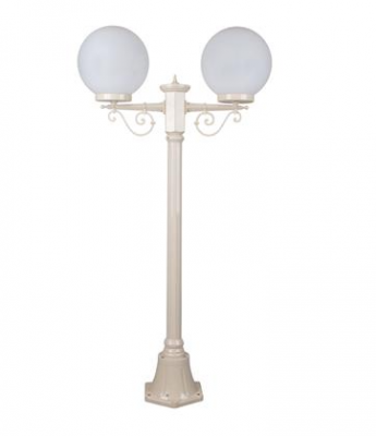 SIENA 2LT 1.4M 300MM OPAL POSTLIGHT BEIGE